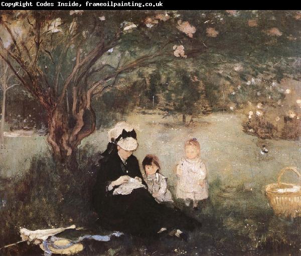 Berthe Morisot Lilac trees